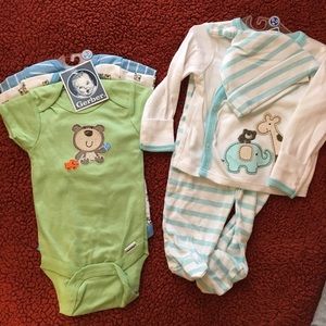 Baby boy clothes lot onesies 0-3 months new tags